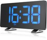 BEARWARE Radiowecker, Digitaler Radio Wecker mit Autodimmer, Snooze, 15 FM