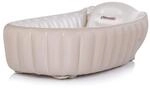 Chipolino Babybadewanne Baby Cloud aufblasbar Pumpe Seitenpolster ab Geburt beige