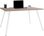 VCM Schreibtisch Computertisch B&uuml;rotisch Skandanivischer Retro Look Salia 80x50 cm