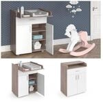 Vicco Wickeltisch Wickelkommode Wickelschrank Lena Wei&szlig; Sonoma Wickelaufsatz