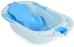 Cangaroo Babybadewanne Larissa 89 cm, herausnehmbarer Badesitz, Wasserablauf...