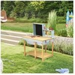 HOME DELUXE Werkbank aus Holz TOOL - Blau