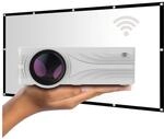 LA VAGUE LED-Projektor inkl. LV-STA100FP LV-HD240 Wi-Fi BUNDLE