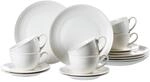 Ritzenhoff & Breker Kaffeeservice Levi Weiss 18er Set