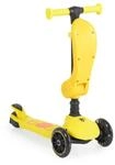 Moni Kinderroller 2 in 1 Lamborghini Laufrad, Lenkerh&ouml;he verstellbar, klappbar gelb