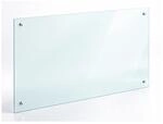 VCM K&uuml;chenr&uuml;ckwand Spritzschutz &ndash; ESG Hartglas 100 x 60 cm, Fliesenspiegel,