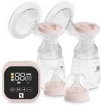 Lorelli Doppelmilchpumpe Eva elektrisch Fassungsverm&ouml;gen 180ml USB-Kabel Timer...