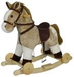 Chipolino Schaukelpferd Sound, mit R&auml;der, sattelf&ouml;rmiger Sitz, Holzgriffe...