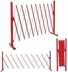Absperrgitter MCW-B34, Scherengitter Zaun Schutzgitter ausziehbar, Alu...