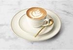 Seltmann Weiden Espressotassen Savona Goldlinie 110 ml 6er Set