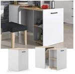 Vicco Esstisch Adam Greige Eiche 60 x 150,2 cm