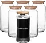 Ritzenhoff & Breker Vorratsgl&auml;ser Varu 1,2 l 6er Set