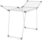 tectake&reg; W&auml;schest&auml;nder, klappbar, 2 Kleinteilehalter, bodenschonende F&uuml;&szlig;e