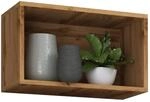VCM Holzregal h&auml;ngend platzsparendes Regal Ma&szlig;e: H. 30 x B. 50 x T. 28 cm 