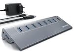 Primewire 8 Port USB 3.2 Gen.1 Port Hub - 8 x USB 3.2 Gen1, Davon 1x USB Ladeport