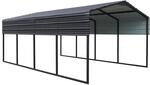 Westmann Carport Kopenhagen M Grau 596x366x261cm