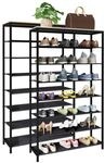 VCM Schuhregal Ma&szlig;e ca. H. 152 x B. 90 x T. 30 cm Schuhablage im Industrie Style
