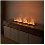 HOME DELUXE LED-Wasserdampfkamin Einbau ODENA &ndash; Schwarz