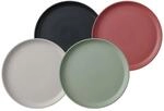 Mepal Fr&uuml;hst&uuml;cksteller Silueta &oslash; 23 cm 4er Set