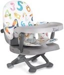 Kinderstuhl Kiwi, Kinder Stuhl-, Sitzerh&ouml;hung, Boostersitz, Tisch, klappbar grau