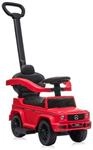 Lorelli Kinder Rutschauto Mercedes Benz G350 Schubstange Musikfunktion Staufach rot
