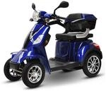 ECO ENGEL 510, Elektromobil 25 km/h mit 20 Ah Li-Io Akku herausnehmbar, Blau
