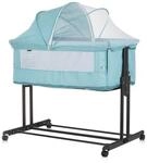 Chipolino Beistellbett 2 in 1 Zen Laufstall Moskitonetz Matratze R&auml;der Bremse