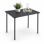 VCM Gartentisch Sumila Metall 80x55 cm, wetterbest&auml;ndiger Outdoor Tisch mit