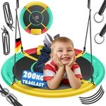 KESSER&reg; Nestschaukel Tellerschaukel H&auml;ngeschaukel Rundschaukel Schaukel...