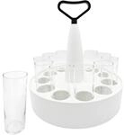 LUXENTU K&ouml;lschkranz-Set mit Gl&auml;sern Stange 0,2 l 12er Set