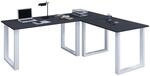 VCM VCM Holz Schreibtisch Eckschreibtisch schlicht 160x160 L Form links oder