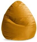 Sitzsack Marla XXL - 300 Liter in Samt-Optik Senf