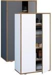 VCM Holz-Schuhschrank Ma&szlig;e: B. 60 x H. 110 x T. 33 cm Allzweckschrank 5