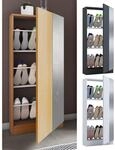 VCM Holz Schuhschrank Ma&szlig;e: H. 112 x B. 50 x T. 17 cm 1 Dreht&uuml;r praktischer