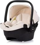 Chipolino Set Babyschale Pearl i-Size (40-85cm) Isofix-Basis-Station Adapter beige