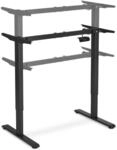 tectake&reg; H&ouml;henverstellbarer Schreibtisch, elektrisch, 2-stufig, breitenverstellbar,