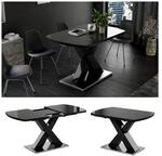Vicco Esstisch Chinto Schwarz 120 x 80 cm