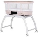 Chipolino Beistellbett Sogno 2 in 1 Spieltisch, Fernbedienung, eingebaute Waage beige