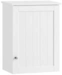 SoBuy H&auml;ngeschrank mit 1 T&uuml;r Wei&szlig; 40x23x52cm Klassisch