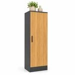 VCM Mehrzweckschrank mit 1 Dreht&uuml;r, 38 x 114 x 32 cm, Wohnzimmerschrank,