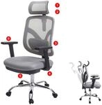 SIHOO B&uuml;rostuhl Schreibtischstuhl, ergonomisch, verstellbare Lordosenst&uuml;tze und
