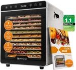 Sommertal D&ouml;rrautomat Silence 800 12 Einsch&uuml;be, 800W, 30&ndash;85&deg;C & 24h Timer &ndash;