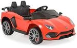 Moni Kinder Elektroauto Chiara Musik Fernbedienung zwei Motoren Kunststoffreifen rot