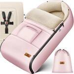 KIDIZ&reg; Babyfu&szlig;sack Baby Fu&szlig;sack Winterfu&szlig;sack Babyschale mit Rei&szlig;verschluss