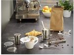Echtwerk Kaffeezubeh&ouml;r-Set 23tlg, 350 ml, silber