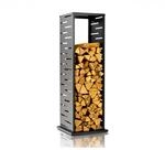 Westmann Kaminholzregal Luma Grid Anthrazit 37,5x37,5x112cm