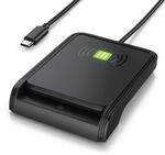 CSL USB Chipkartenleser mit NFC SmartCard Reader SIM Kartenleseger&auml;t kompatibel mit