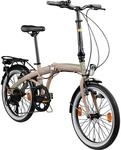 Agon Parklane Klapprad 150 - 185 cm Klappfahrrad mit 6 G&auml;ngen Fahrrad Faltrad mit