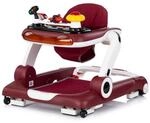 Chipolino Lauflernhilfe little Explorer 4 in 1 Laulernwagen Musik Stopper R&auml;der rot