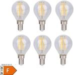 N&auml;ve 6er-Set E14 LED Leuchtmittel "DAFFY" H: 7,8cm warmwei&szlig;